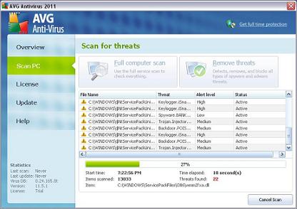 Thirtyseven4 Antivirus | AntiMalware | AntiRootkit | AntiSpyware  Protects Against AVG Internet Security