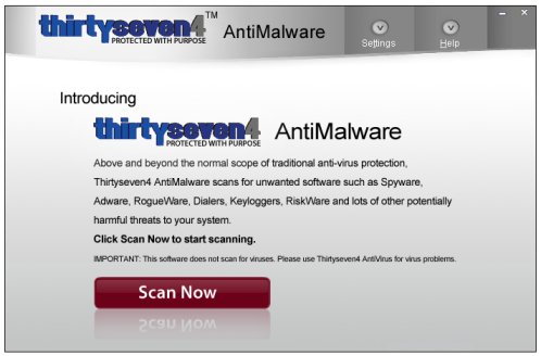 Thirtyseven4 Antivirus | AntiMalware | AntiRootkit | AntiSpyware 