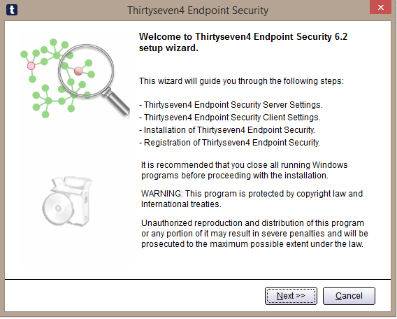 Thirtyseven4 Advanced Endpoint Security Console