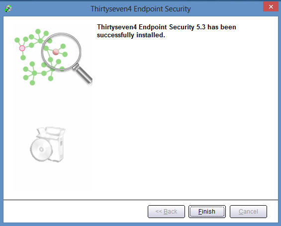 Thirtyseven4 Advanced Endpoint Security Console