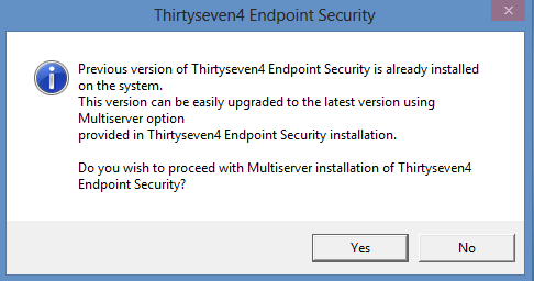 Thirtyseven4 Advanced Endpoint Security Console