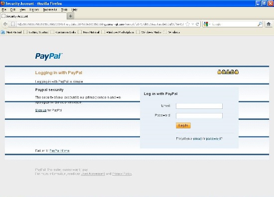 Thirtyseven4 Phishing Protection Blocks Paypal Threat